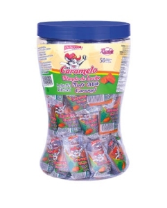 Caramelo Blando de Leche, bombonera x 50, 15 g c/u